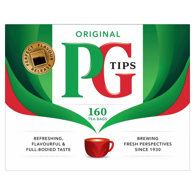 PG TIPS SAGS DE DÉFIR BIODEDABLE ORIGINAL 160 par paquet