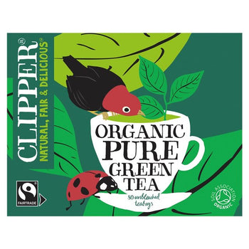 Clipper Organic Fairtrade Green Teebeutel 80 pro Packung