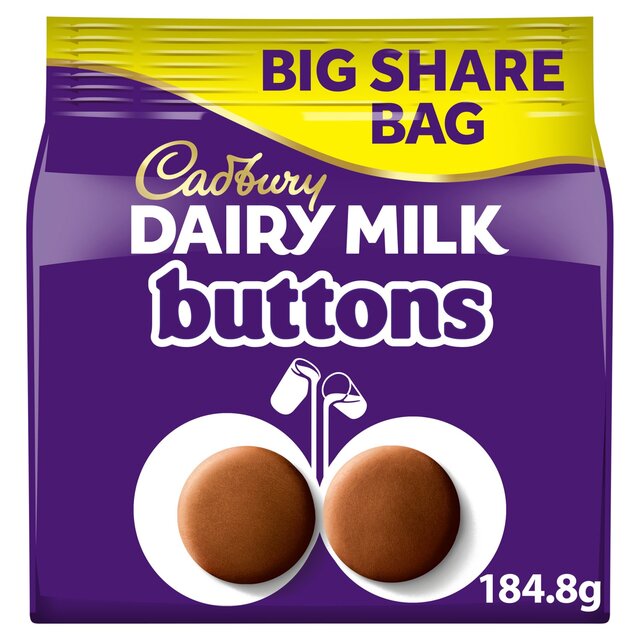 Cadbury Dairy Milk Giant Buttons 240g