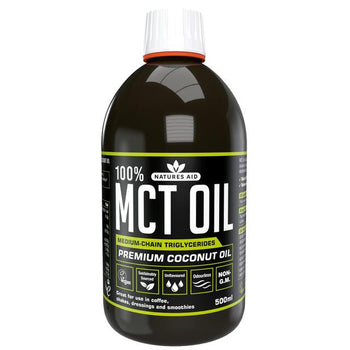Natures Aid 100% MCT Aceite Premium Coco aceite de 500 ml