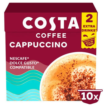 Costa Coffee Nescafe Dolce Gusto kompatible Signature Mischung Cappuccino Pods 16 pro Pack