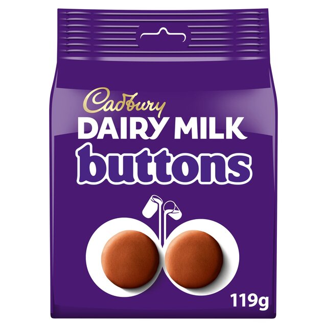 Cadbury Dairy Milk Chocolate Buttons Bag 119g