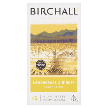 Birchall Lemongrass & Ingwer 15 Prism Teebeutel 15 pro Packung