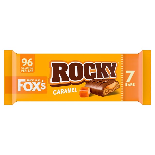 Fox's Rocky Caramel 8 x 21g