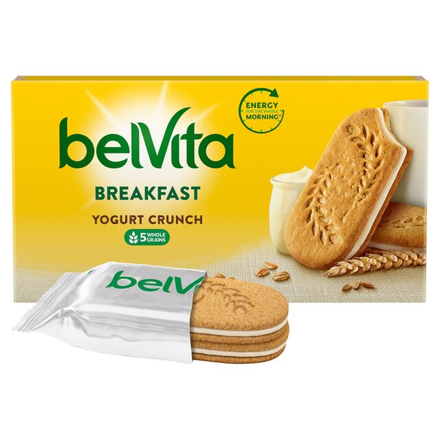 Belvita Breakfast Yogurt Crunch Biscuits 5 x 50g