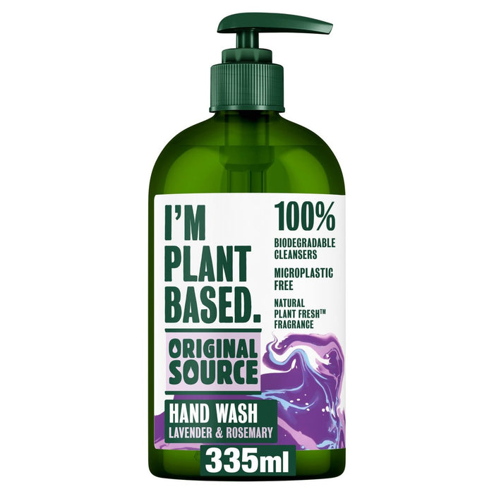 Source d'origine Je lavage à main Lavender & Rosemary à base de plantes 335 ml
