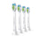 Philips Sonicare Optimale weiße Zahnbürstenköpfe weiß 4 pro Pack