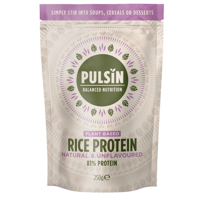 Pulsin unblavouriertes Reisproteinpulver 250 g