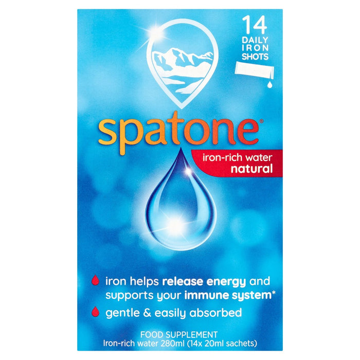 Spatone Daily Iron Shots Sachets 14 jours 14 x 20 ml