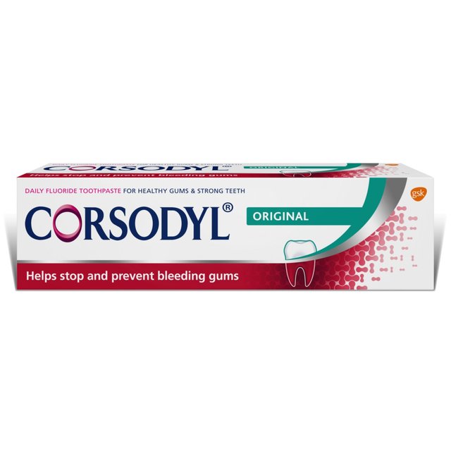 Corsodyl Gum Care Pasta de dientes Daily Fluoride Original 75ml 