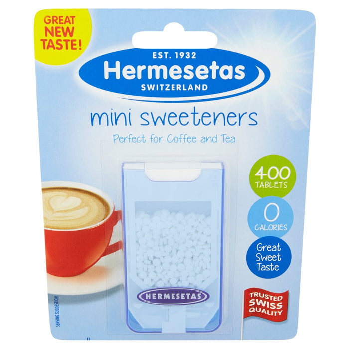 Hermesetas Mini Süßstoffe Tabs 400 pro Pack