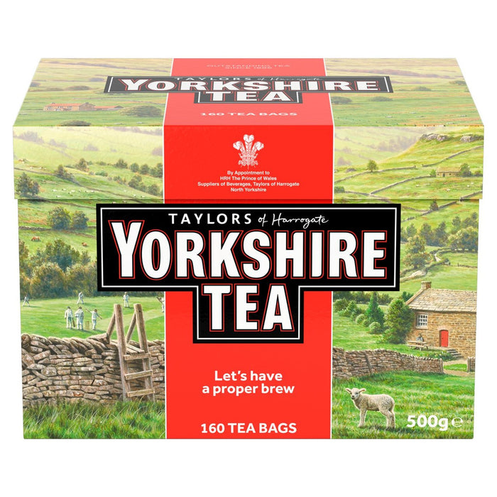 Bolsas de té de Yorkshire 160 por paquete