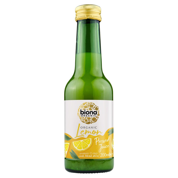Biona Jui de citron bio 200 ml