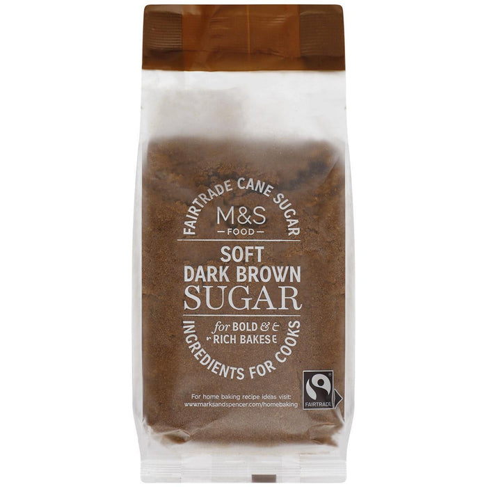 M&S Fairtrade Dark Brown Sugar souple 500g