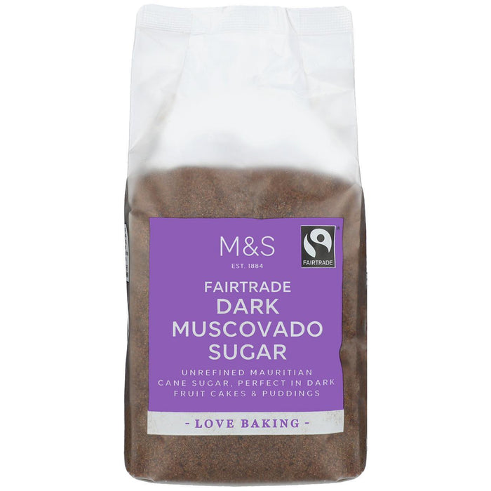 M&S Fairtrade Dark Muscovado Sugar 500G