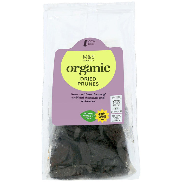 M & s organiques Soft Prunes 250g