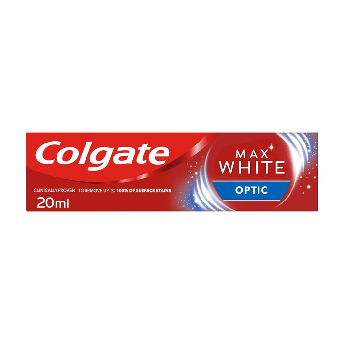 Colgate Max White One Optic Travel Size Whitening Toothpaste 20ml