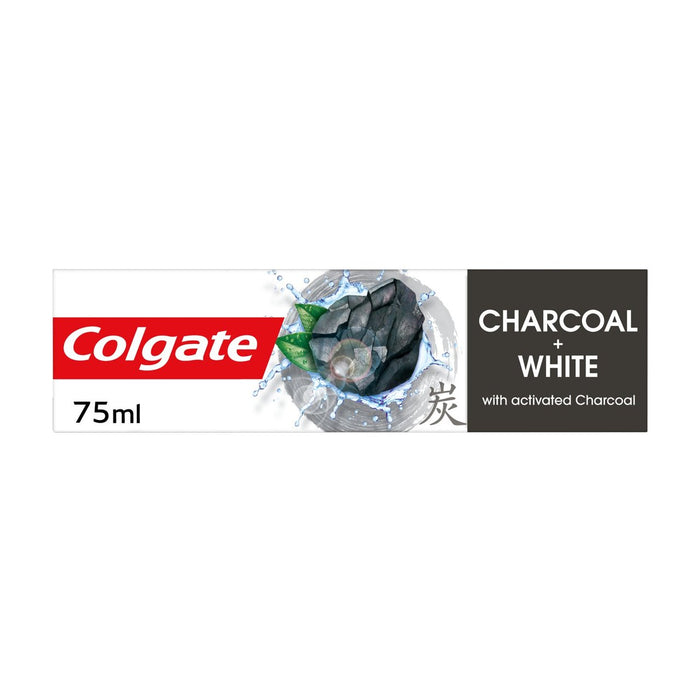 Extractos naturales de Colgate Pasta de dientes de carbón de carbón 75 ml