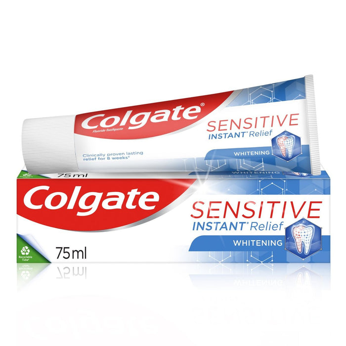 Colgate empfindliche Sofortige Relief Whitening Zahnpasta 75 ml