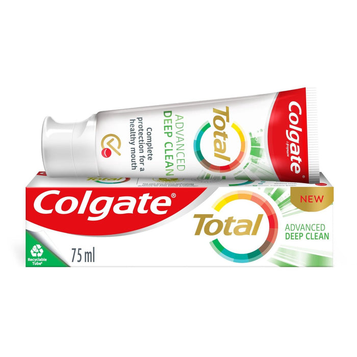 Colgate Total avanzado Pasta de dientes de limpieza profunda de 75 ml 75 ml
