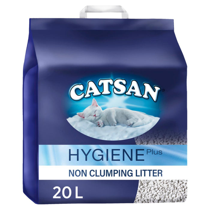 Catsan Higiene sin aglomeración Control de olor Cat Litter 20L