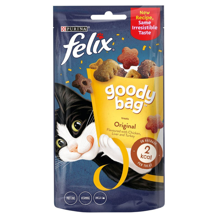 Felix Goody Bag Cat traite le mélange d'origine 60g