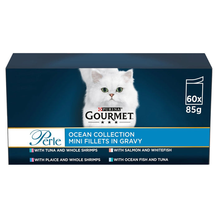 Gourmet Perle Cat Food Collection océan 60 x 85g