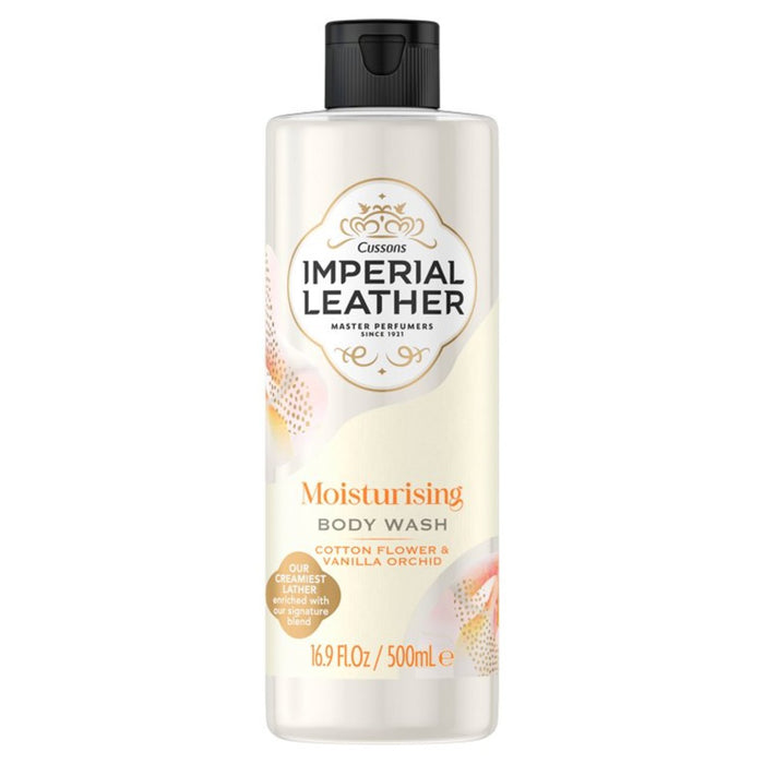 Cuir Imperial Corps hydratant Wash Cotton Flower & Vanilla Orchid 500 ml