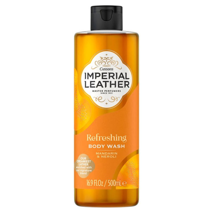 Imperial cuero refrescante de lavado corporal mandarina y neroli 500ml