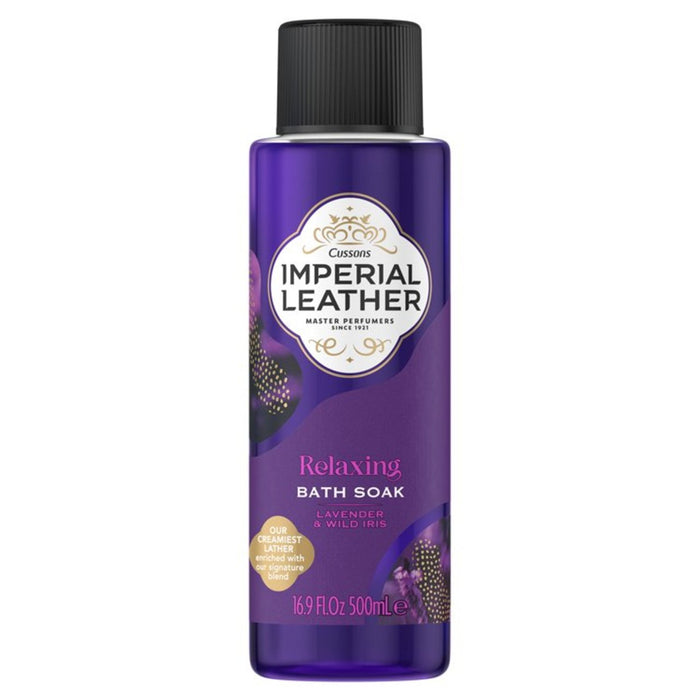 Imperial Leder entspannend Bad Soak Lavender & Wild Iris 500 ml