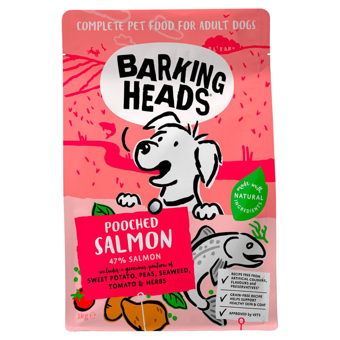 Barking Heads Pooched Salmon 1kg