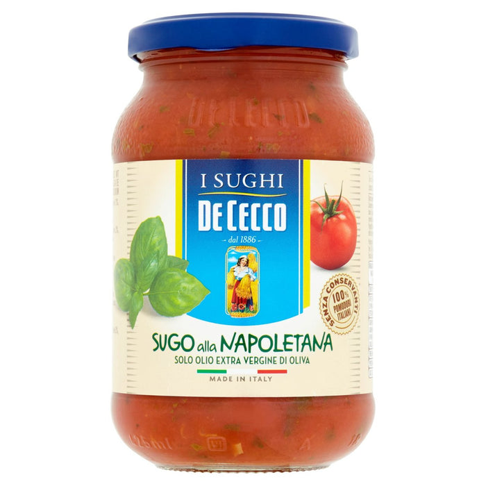 De cecco alla napoletana salsa de pasta 400g
