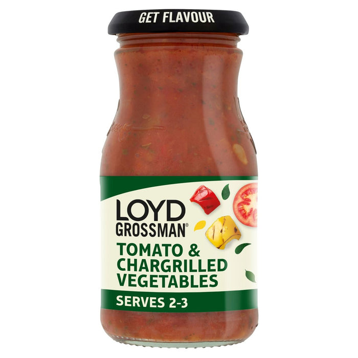 Loyd Grossman Tomate & Charge Gemüse -Sauce 350G