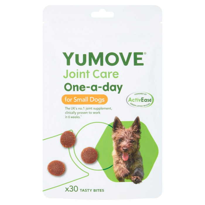 Yumove Chewies One A Day Jobe Joint Supplément petit chien 30 par paquet
