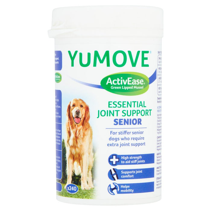 Supplément conjoint Yumove pour les chiens seniors 240 comprimés