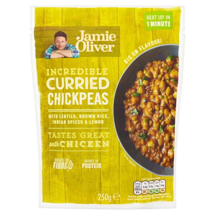 Curry Kichererbsen Jamie Oliver bereit zu essen 250 g
