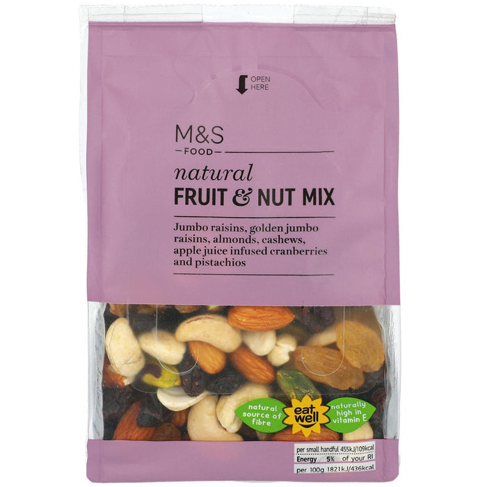 M&S Natural Fruit & Nut Mix 350g