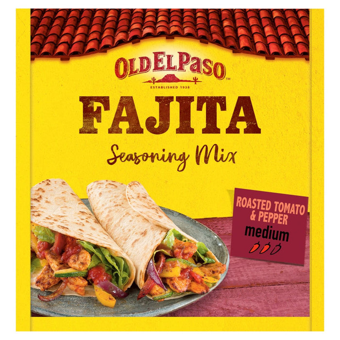 Old El Paso Rôti Tomato & Peppers Fajita Seasoning Mix 30g