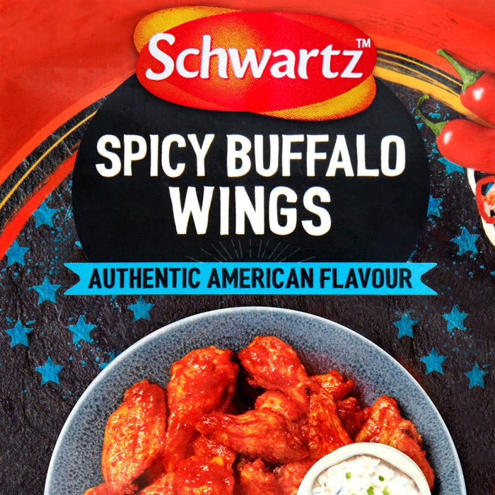 Schwartz Authentic US Buffalo Chicken Chicken Wings 35G