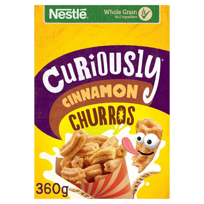 Nestlé curiosamente churros cereal 360g